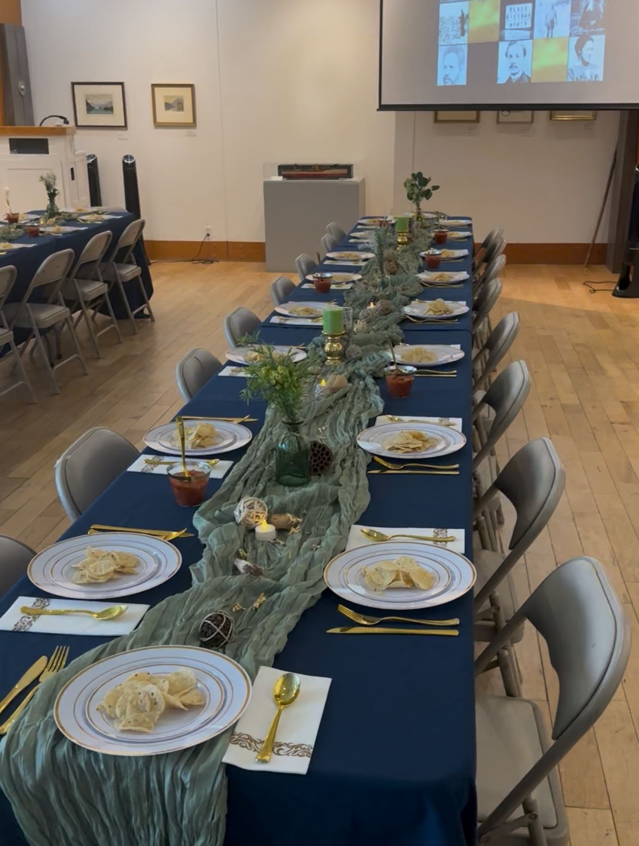 Catering setup